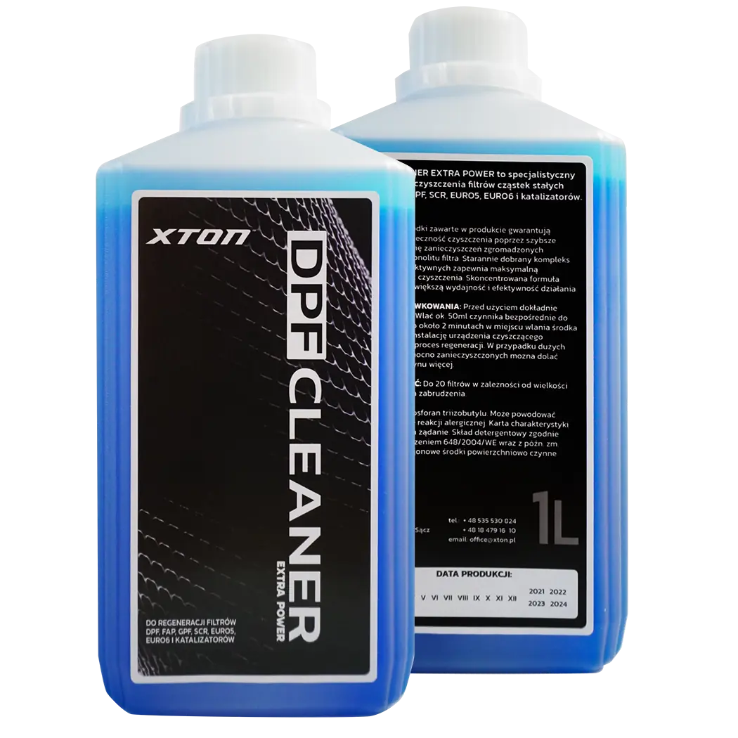 XTON DPF Cleaner Extra Power - chemia do maszyn DPF